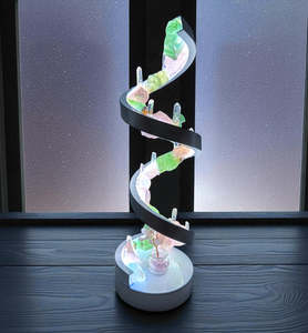 Crystal Spiral Lamp  “ Aura Spiral”