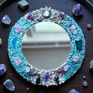 Crystal Mirror “Sea Spirit”  28cm