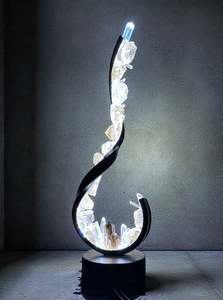 Crystal Portal Lamps: Crystal Wave Lamp “Earth Song”