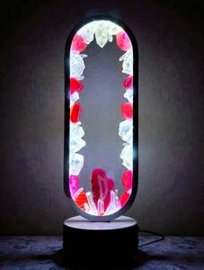 Crystal Lamp “pink”