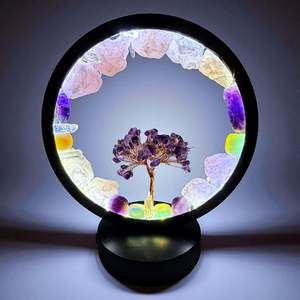 Crystal Lamp “ Celestial Blossom”