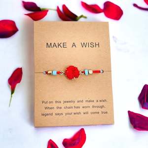 Make a wish bracelet