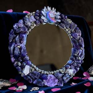 Moonlight Magic Crystal Mirror 28cm