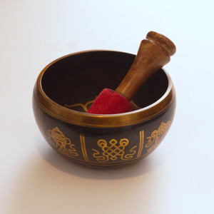 Tibetan Singing Bowl Brass Tree of Life 11cm