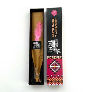 Tribal Soul Incense Smudge Sticks - White Sage + Lavender