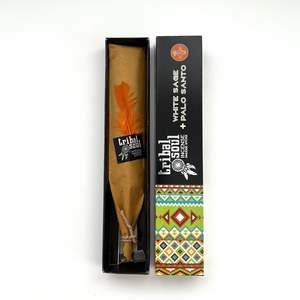 Tribal Soul Incense Smudge Sticks - White Sage + Palo Santo