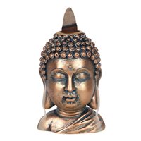 Incense Holders: Bronze Buddha Backflow Incense Burner