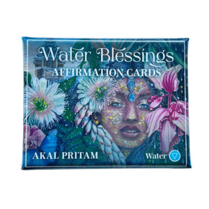 WATER BLESSING AFFIRMATION CARDS BY AKAL PRITAM