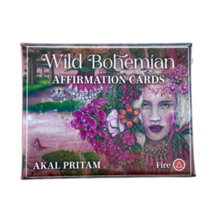 WILD BOHEMIAN AFFIRMATION CARDS BY AKAL PRITAM