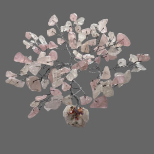Rose Quartz Gem Tree