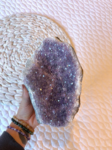 Products: Amethyst Geode Crystalized Quartz
