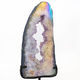 Aura Coated Amethyst Slab