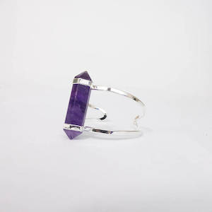 Amethyst Cuff Bracelet