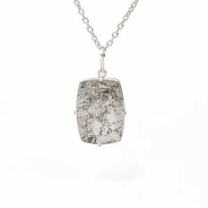 Dendrite Pendant - Silver