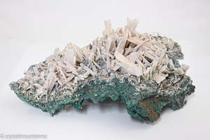 Anhydrite & Amethyst Cluster Specimen