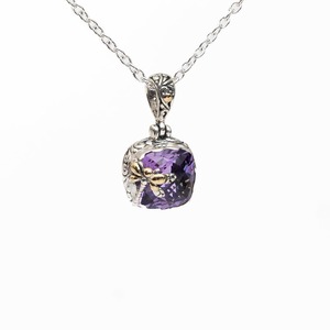 Amethyst Pendant- Silver