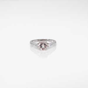 Jewellery: Morganite Silver Ring