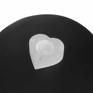 Selenite Candle Holder
