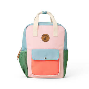 Bags Accessories: MINI BACKPACK Sunset Colour Block