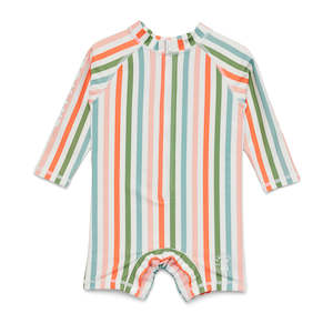Swimwear: RASH SUIT Summer Stripe