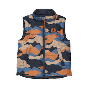 Sale Room: REVERSIBLE VEST Camo Mountain