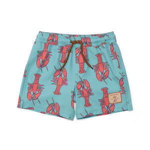 Lucky Days Ss25 26: BOARD SHORT Lobsters