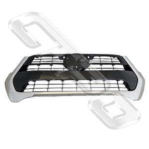 Toyota Hilux 2015: 8128299-21 - GRILLE - BLACK W/CHROME FRAME - TO SUIT - TOYOTA HILUX 2020- FACELIFT