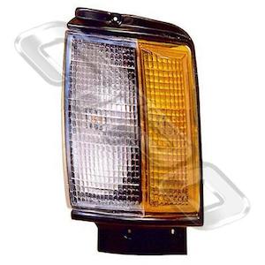 Toyota Hilux Rn Ln 1978 95: 8123097-1  - CORNER LAMP - L/H - BLACK TRIM - TO SUIT TOYOTA HILUX 2WD/4WD 1984-86