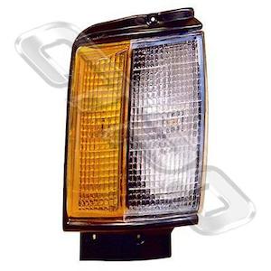 Toyota Hilux Rn Ln 1978 95: 8123097-2  - CORNER LAMP - R/H - BLACK TRIM - TO SUIT TOYOTA HILUX 2WD/4WD 1984-86