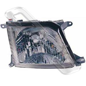 Toyota Prado J95 1996: 8136094-4G  - HEADLAMP - R/H - CLEAR TYPE - TO SUIT TOYOTA PRADO J95 F/L 2000-