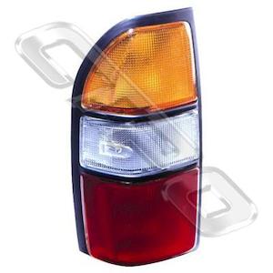 Toyota Prado J95 1996: 8136098-1  - REAR LAMP - L/H - AMBER/CLEAR/RED - TO SUIT TOYOTA PRADO J95 1996-