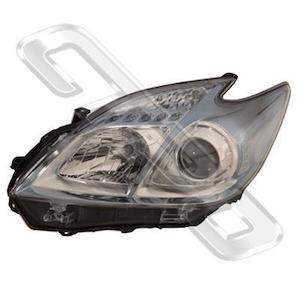 Toyota Prius 2003 09: 8117294-01  - HEADLAMP - L/H - ELECTRIC - TO SUIT TOYOTA PRIUS 2009-