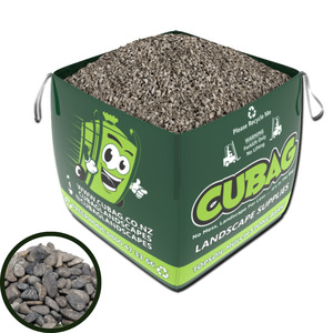 Except Topsoil 800kg: River Pebbles Small 800kg Build Bag