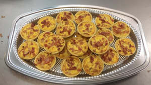 Petit Love: Petit Love - Mini Bacon Egg Quiche 迷你培根蛋乳蛋饼
