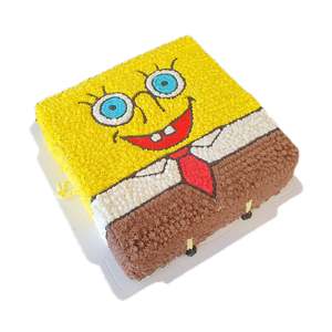 Customized Cakes 1: Spongebob Square Cake 海绵宝宝蛋糕