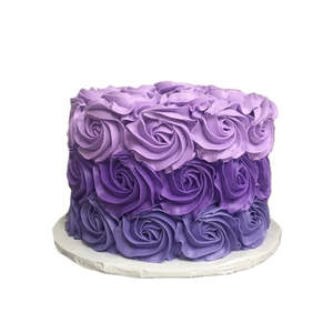 Customized Cakes 1: Purple Fairy Ombre 紫色妖姬蛋糕