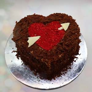 Cupid's Arrow Heart Cake 丘比特之箭心形蛋糕