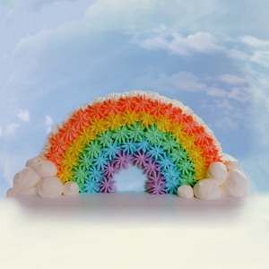 Rainbow Bridge Cake 彩虹桥蛋糕