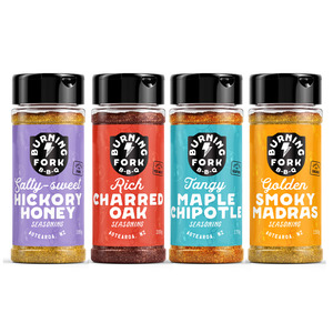 Burning Fork BBQ Rub - 4 pack
