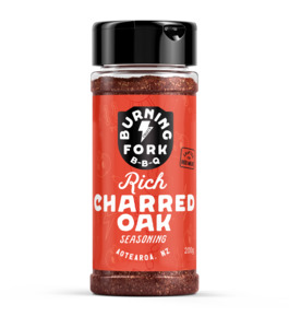 Culleys King Pin Bbq: Burning Fork Rich Charred Oak Seasoning 200g