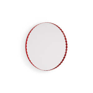 Mirror: Arcs Mirror - Round Red