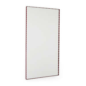Mirror: Arcs Mirror - Rectangle L Burgundy