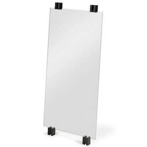 Mirror: Cutter Mirror Oak/Black