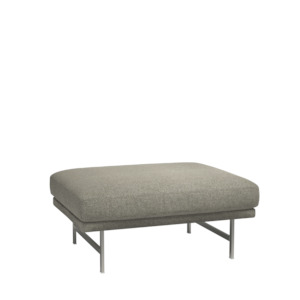 Ottomans: Lissoni Pouf - 90cm Powdercoated