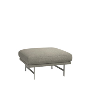 Ottomans: Lissoni Pouf - 75cm Powdercoated