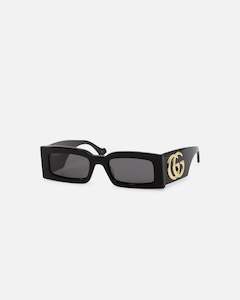 Sunnies: Gucci GG1425S001 BLACK (56)-3 Sunglasses Black
