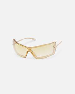 Sunnies: Le Specs Bodyguard Sunglasses Gold