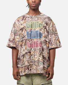 Mens Billie Eilish: Billie Eilish Billie Billie Billie Organic Cotton T-Shirt Realtree