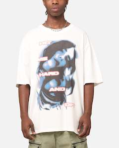 Mens Billie Eilish: Billie Eilish Hit Me Hard And Soft Organic Cotton T-Shirt White