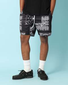 Mens Carre Bottoms Basketball Shorts: Carré Fragment Mesh Shorts Black